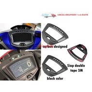 Meter Cover Carbon Y15ZR V1 V2 CARBON WATER TRANSFER YSUKU meter frame cover carbon y15 accessories 