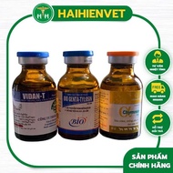 Bộ 3 Vidan T + Bio Genta Tylosin + Chymosin (20ml) - Hen ghép ecoli (CcRD) hen ngáp(ort) sưng phù đầ