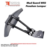 MudGuard Ninja 250, 250 Fi, 250R, Versys 250 (Non ABS) Mud Guard WR3 MudGuard kawasaki