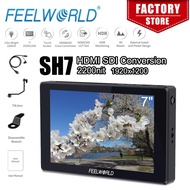 Monitor Sh7 7 inci Sdi/hdmi-serasi Input/output 1920x1200 Resolusi Penukaran Silang Monitor Ultra Te