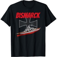 New Limited German Battleship Bismarck Ww2 T-Shirt