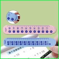 Math Arithmetic Ruler Learn Number Rulers Creative Math Counting Toy Educational Math Games Portable