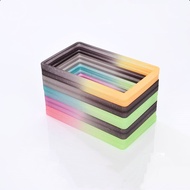 13.97 x 8.5 cm 2 PCS For PSA Graded Cards 35 PT Gradient Color Glitter Slab Guard TPU Slab Protector