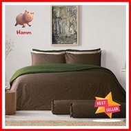 ชุดผ้าปูที่นอน 6 ฟุต 5 ชิ้น SATIN PLUS LUCKY ME LK019BEDSHEET SET 6' 5PCS SATIN PLUS LUCKY ME LK019 **คุณภาพดี**