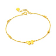 SK Jewellery Beaming Butterfly 10K Gold Bracelet