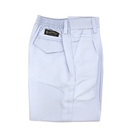 White Long Pants (Getah) / Seluar Panjang Putih (Getah) / Seluar PBSM / Seluar Persatuan Bulan Sabit