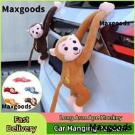 MAXGOODS Monkey Plush Toys, Quick Release Creativity Long Arm Ape Car Pendant, Trendy Car Accesorios