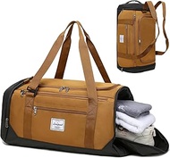 Gym Bags for men 40L Travel duffle bag with Shoes Compartment & Wet Pocket Duffel Bag Backpack for W