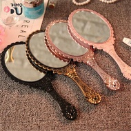 Vintage Makeup Mirror Eyelash Extension Tool Eyelash Extensions Portable Lace Hand Mirror Applicatio
