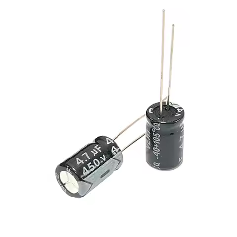 450V4.7UF 8x12mm 4.7uf450v 450v4.7mfd 450v4.7mf Aluminum Electrolytic Capacitor 4.7mf450v 450Volt 45