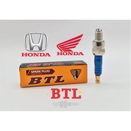 ( สุดคุ้ม+++ ) BTL A01 หัวเทียน 3 เขี้ยว เกลียวสั้นเทียบ NGK C6HSA,C7HSA Dream Wave110 Nice Hayate C