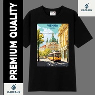 AUSTRIA VIENNA SOUVENIR T-Shirt Cotton Combed 24s SOUVENIR PREMIUM GIFT