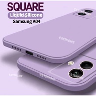 Samsung Galaxy A04 A04e Square Liquid Cover For Samsung Galaxy A04 A 04 S A04S SamsungA04 4G 5G Bump
