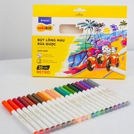 [CÂY LẺ] Bút FIBER PEN PASTEL Colokit Thiên Long SWM-C008 - 20 màu Pastel mới 2022 viết Callgraphy