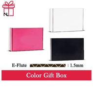 Plain Colour Gift Box Craft Paper Box Pizza Box Carton Box Packing Box Packaging Box Kotak