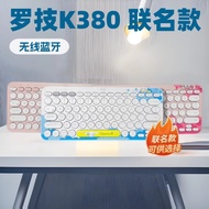 Logitech K380 Wireless Bluetooth Keyboard Portable Android Tablet Small Ultra-Thin Lightweight Big-E