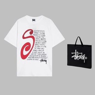 Stussy 2023新款大S印花簡約文化短袖T恤 S-XXL