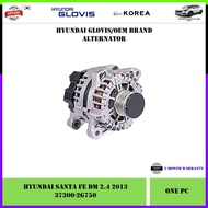 (DM-1) Hyundai Santa Fe DM 2.4 2013 Hyundai Glovis Alternator (37300-2G750)