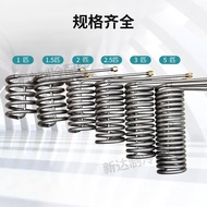 Refrigeration Seafood Fish Pond Titanium Tube Evaporator Pure Titanium q Heat Changer Cold Water Mac