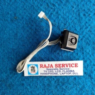 ir remote tv LG 32LK500BPTA sensor remot tombol manual lampu on off
