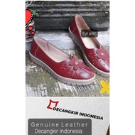 Women's Leather Flat Shoes FT 0017