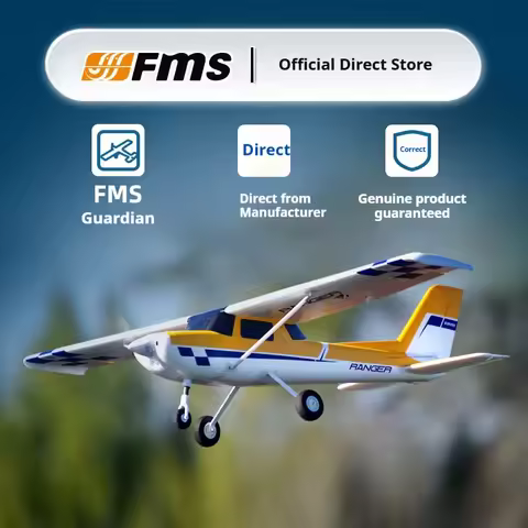 Fms Guardian Rc Fixed Wing Airplane 1220Mm Crash Resistant Beginner Training Rtf Electric Rc Plane W