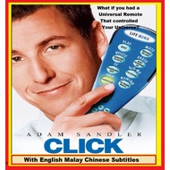 Adam Sandler a Fantasy Comedy Drama : Click (DVD with English Malay Chinese Subtitles)