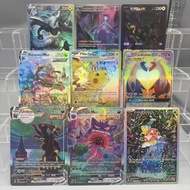 DIY PTCG Collection Cards Umbreon Rayquaza Gengar VMAX Zekrom ex Self Made Single Card Classic Game 