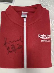 樂天女孩張雅涵Kimi  親簽簽名Rakuten外套