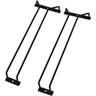10.8 Inch (about 27.9cm) Black Wine Glass Holder, Cabinet Wine Glass Holder Stainless Steel Goblet H