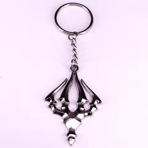 Hollow Knight King's Brand Keychain Video Game Inspired Pendant Key Chain