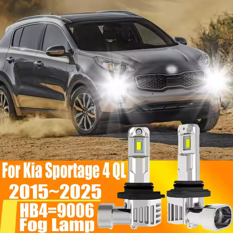 2pcs HB4 9006 Led Fog Light Canbu Car Bulb High Power 6000K Xenon White Headlight Diode Lamp 12v For