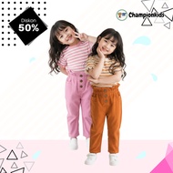 HARULITA SET - Haruka Girls' Knitted Oneset Lolita Pants Pocket ChampionKids RightKiri]
