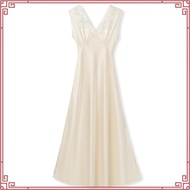 M&S COLLECTION SATIN DRESS Openwork Embroidery Black LACE MIDAXI P (A3403)