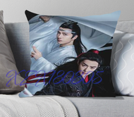 （xzx  31th）  (All inventory) Pillow cases! Chen Qingling, untamed founder Wang Yibo, small exhibition Fan Yi Pillow Case Home Costplay Gift (double-sided printing) 12