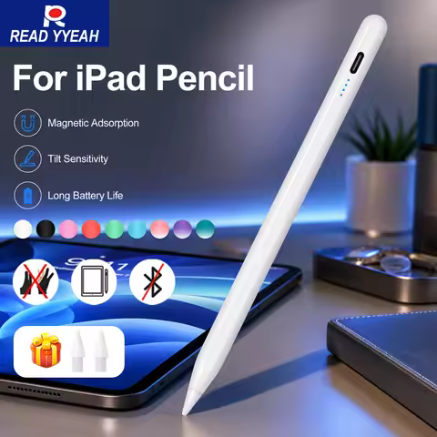New Fast-Charging Stylus For Apple Pencil With Palm Rejection For iPad 7/8/9/10/11th Gen A16 Pro 11/