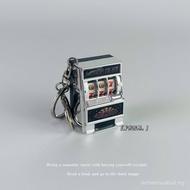 {Boredom Anytime Anywhere Can Lottery Prize} 777 Prize Exchange Machine Bag Pendant Creative Keychai