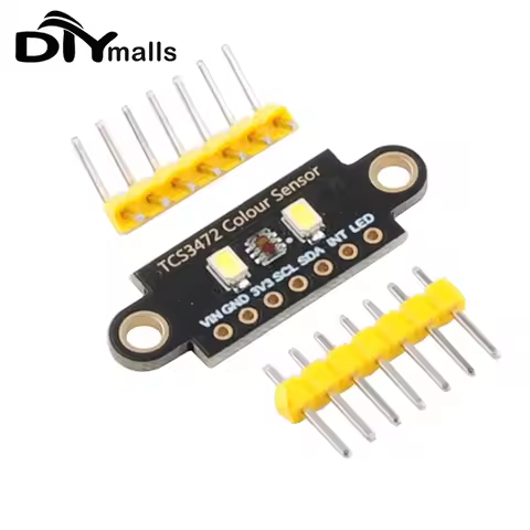 TCS3472 Color Sensor Recognition Module RGB IIC Color Light Sensor Development Board with IR Filter 
