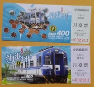 火車環島接力百年車站巡禮100年5月海港定情瑞芳站紀念月臺票 2 張已逾期不能使用僅供收藏