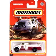 Matchbox MATCHBOX City FIRE Rescue Vehicle Truck White MBX FIRE DASHER 46 22C