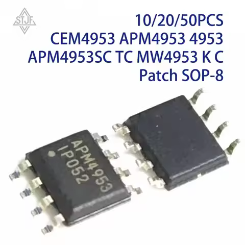 10/20/50PCS CEM4953 APM4953 4953 APM4953SC TC MW4953 K C Patch SOP-8
