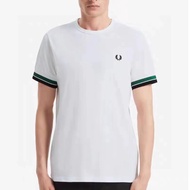 FRED PERRY original men T shirt classic pure cotton round trend all-match temperament men short slee