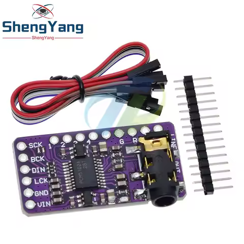 Interface I2S PCM5102A GY-PCM5102 I2S Player Module For Raspberry Pi pHAT Format Board Digital PCM51