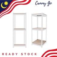 Boltless Deco Rack Shelving Storage Store Room Kitchen Rack HDF Board Rak Serbaguna