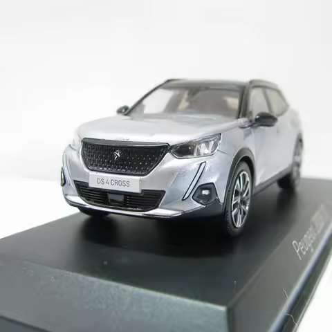 Norev Diecast 1:43 Scale Peugeot 2008 Gt Gray Simulation Alloy Static Car Model Children Adults Hobb