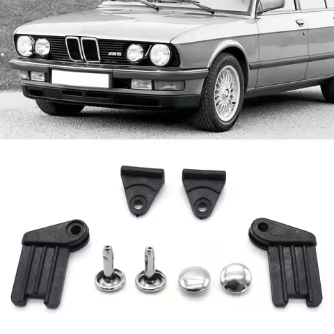 2 Sets Window Curtain Sun Shade Blind Clip Set M5 Rear Glass Sunshade Sunblind Repair Kit for BMW E3