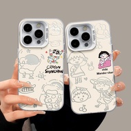 Shin-chan couple crayon- IMD Phone Case Suitable for OPPO A3S A5s/A12/A7/A11k A52020/A92020 A15/A15s