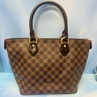 lv棋盤格拖特包