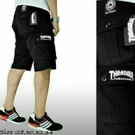 HITAM Thrasher Premium Short cargo Pants Short cargo Pants/Short Pants/pdl Pants Black Mocca Gray Cream