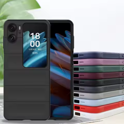 For OPPO Find N2 Flip Case OPPO Find N2 N3 Flip 5G Cover Luxury Matte PC Shockproof Protective Hard 